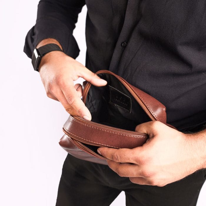 Chris Double Zipper Bag - Image 7