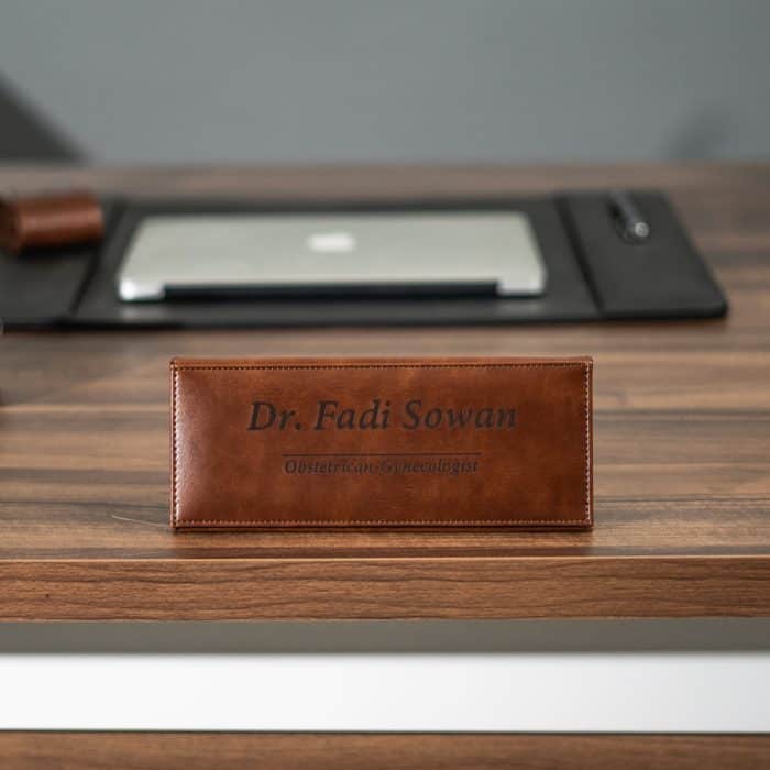 senor Desk Name Plate - Image 7