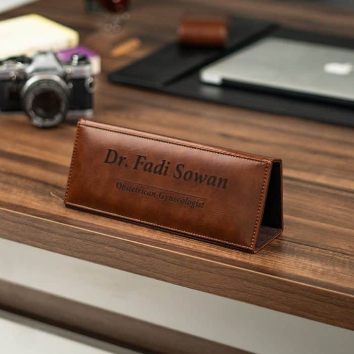 senor Desk Name Plate - Image 6