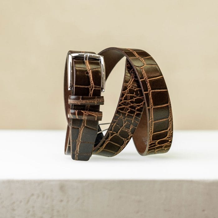 Croco Formal Belt - Image 1