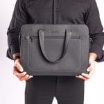 Olivia laptop bag- Genuine leather - Image 6