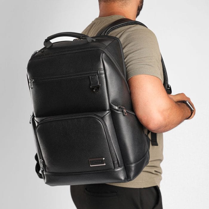Fredi backpack-genuine leather - Image 1