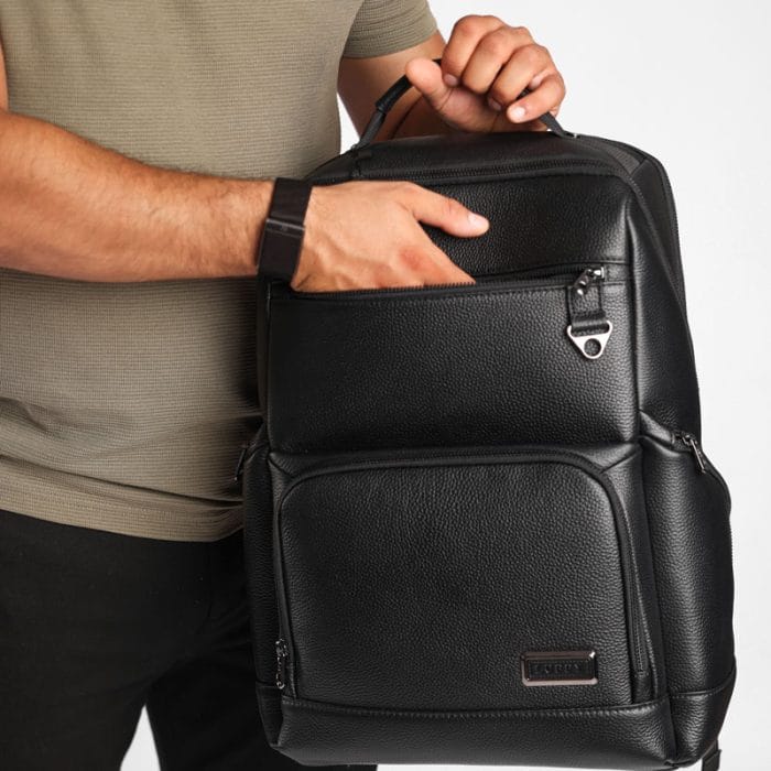 Fredi backpack-genuine leather - Image 8