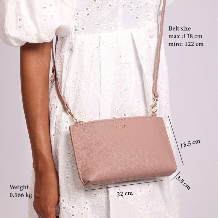 Alina double zipper bag - Image 5